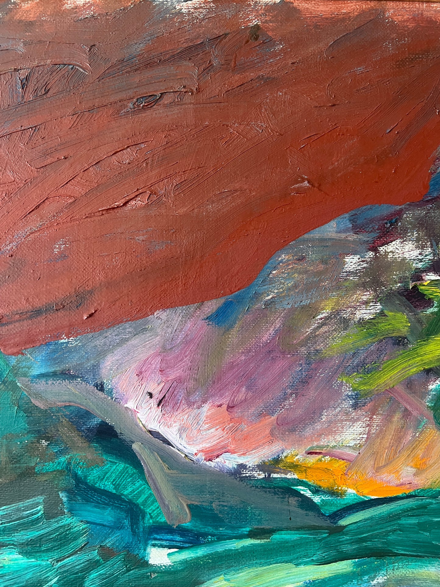 COLOURFUL OIL ABSTRACT