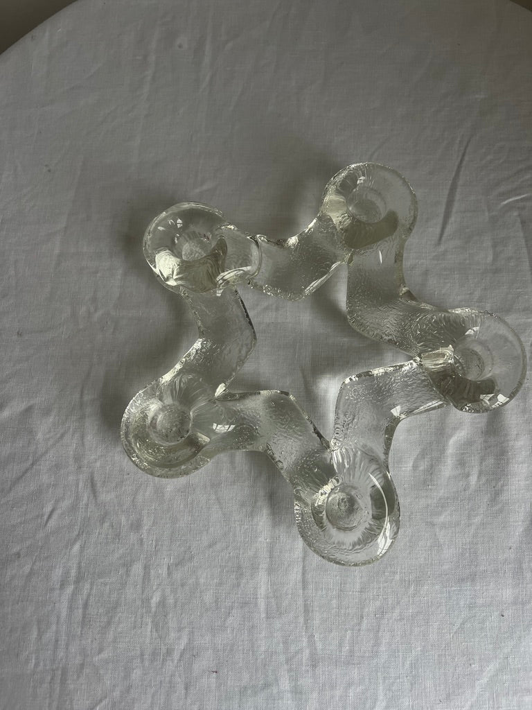 70S SWEDISH STAR CANDLE HOLDER