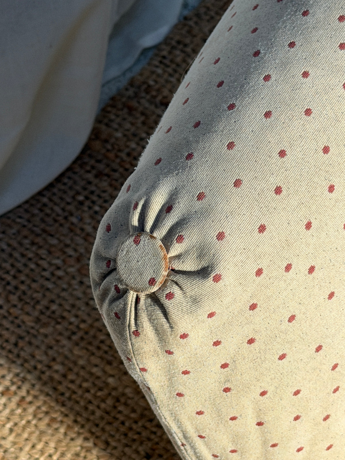 FRENCH PINK POLKA DOT CHAIR – SOLD INDIVIDUALLY