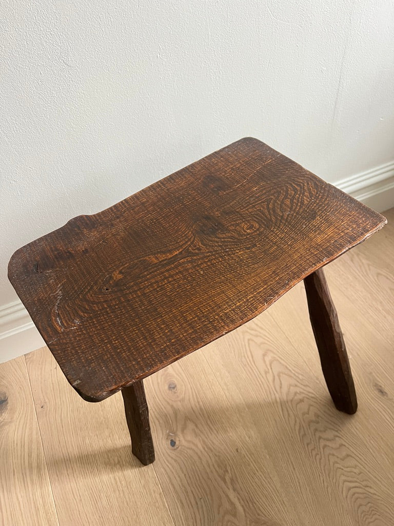 FRENCH WOODEN STOOL