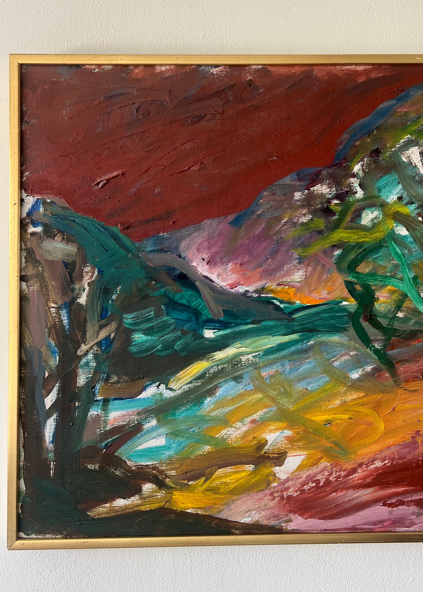 COLOURFUL OIL ABSTRACT