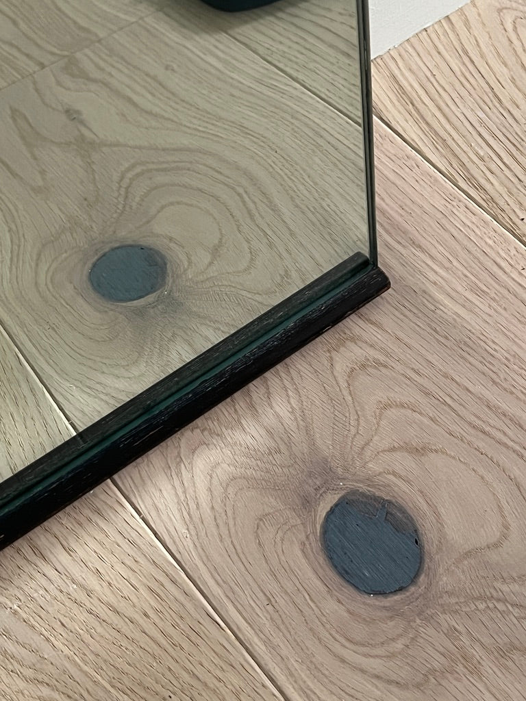 ART DECO THREE SECTIONED MIRROR