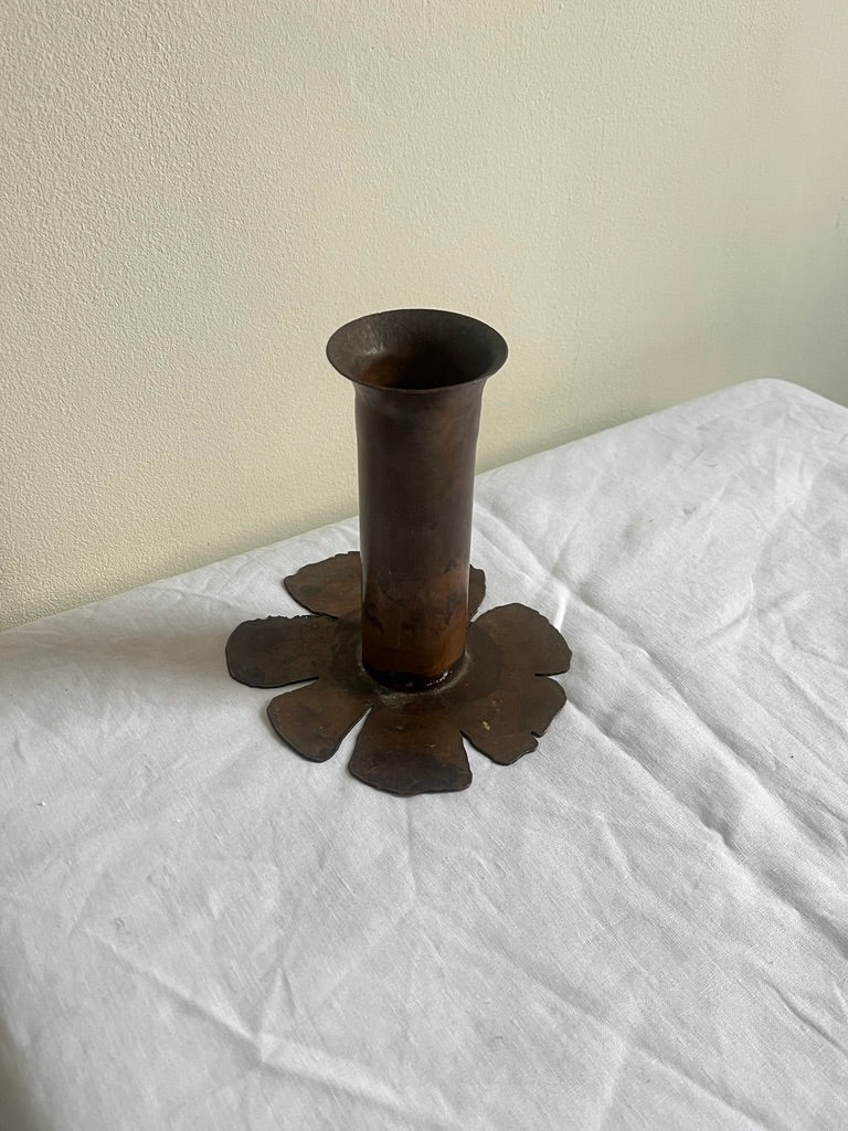 CYCLINDER FLOWER METAL VASE