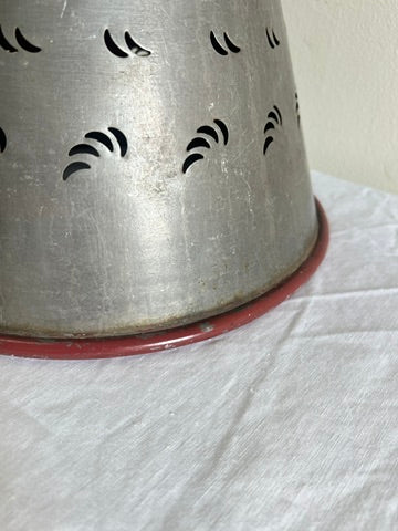 CHROME CONE CEILING LIGHT