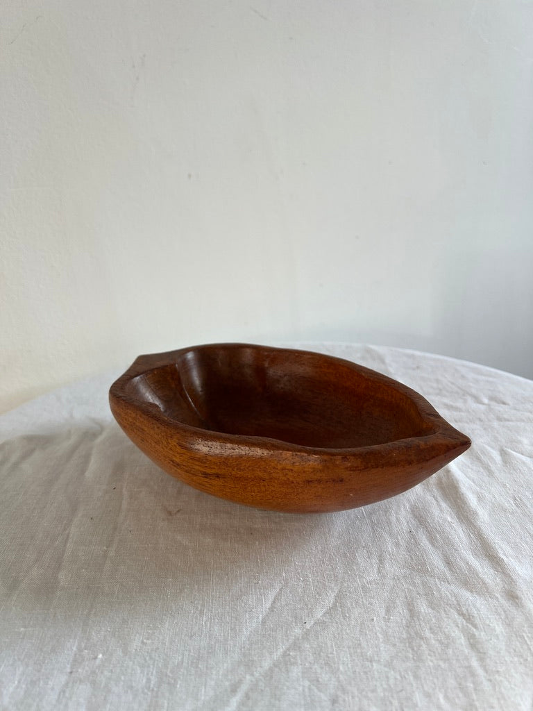 ACORN TEAK SERVING BOWL