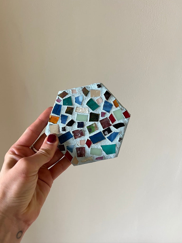 BLUE MOSAIC COASTERS