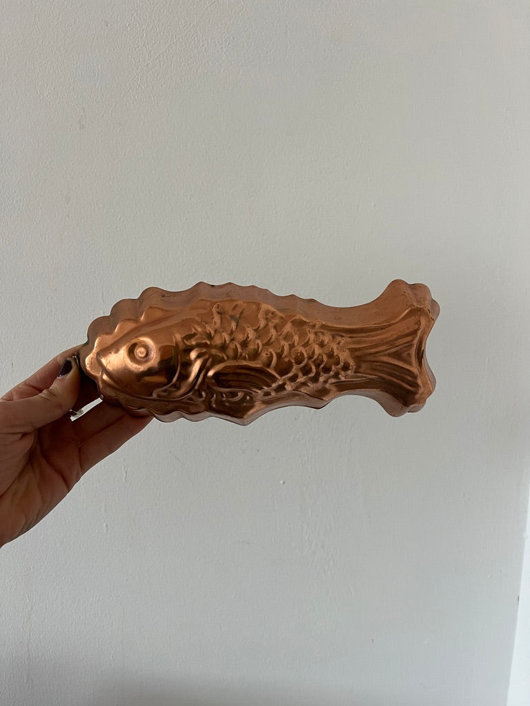 COPPER FISH WALL HANGING