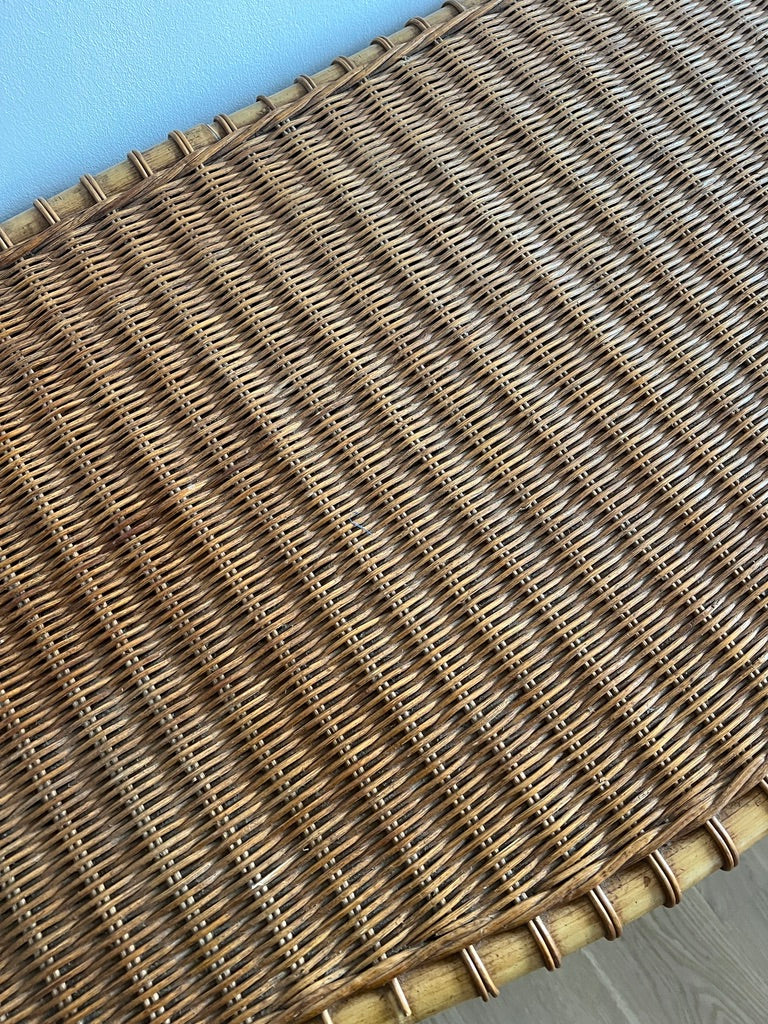 VINTAGE WICKER CHEST OF DRAWERS
