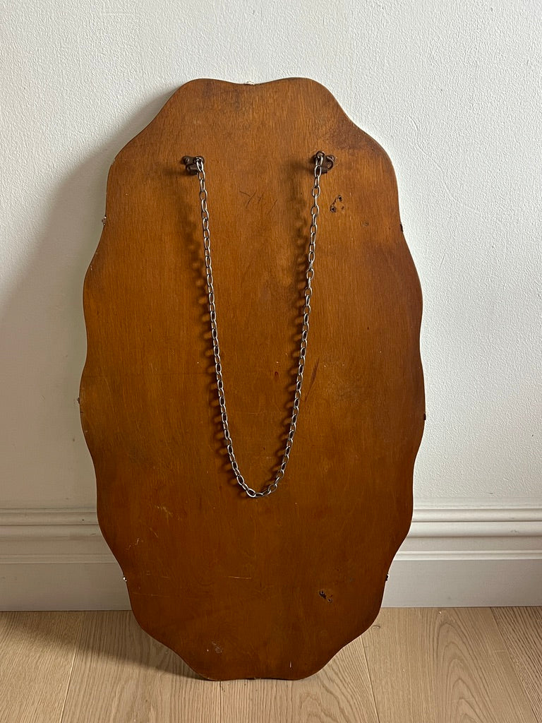WAVY EDGE BEVELLED MIRROR