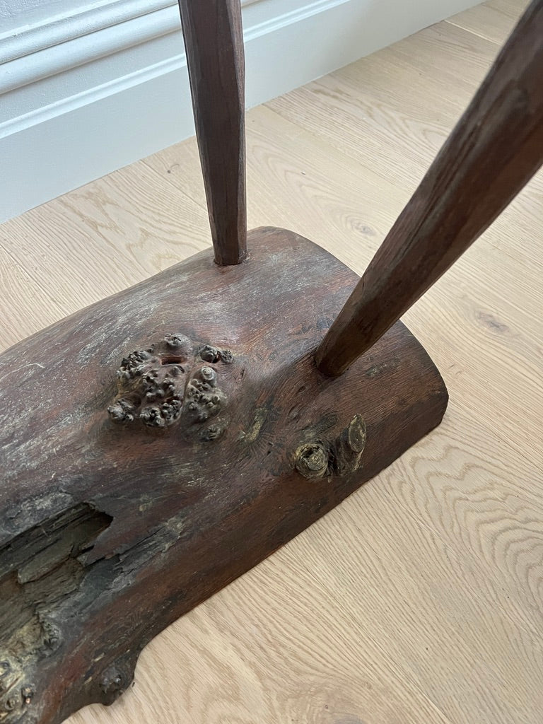 FRENCH WOODEN STOOL