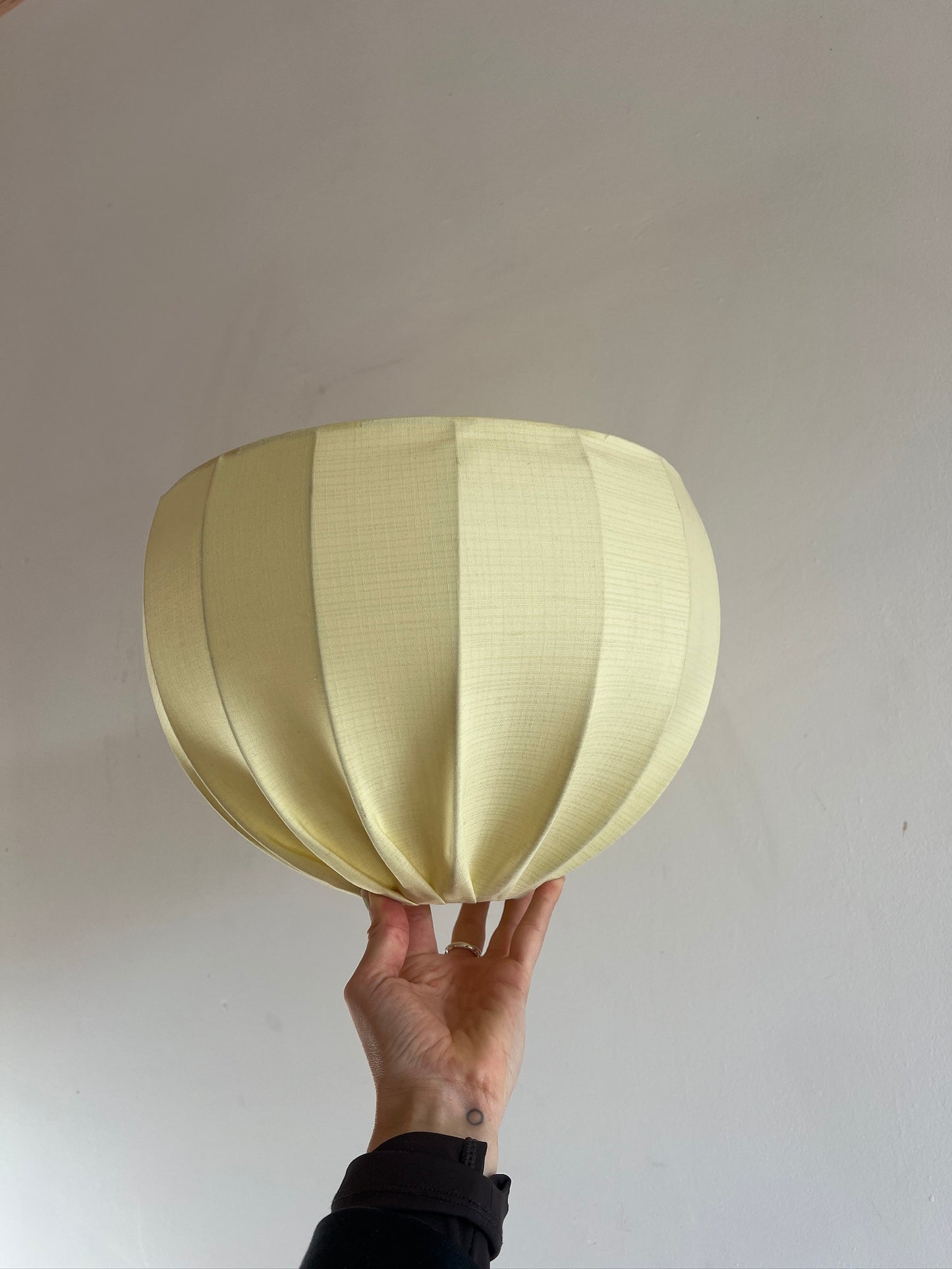 BABY LEMON YELLOW COCOON LIGHT SHADE