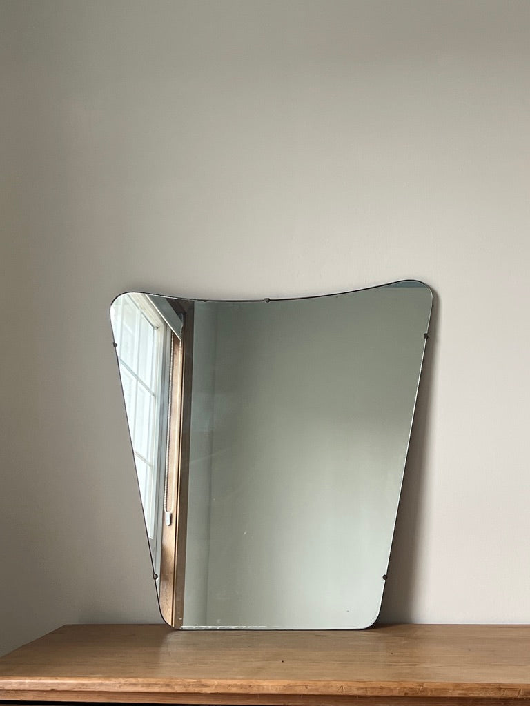 BEVELLED SCOOPED MIRROR