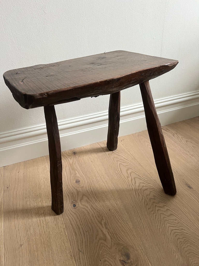 FRENCH WOODEN STOOL