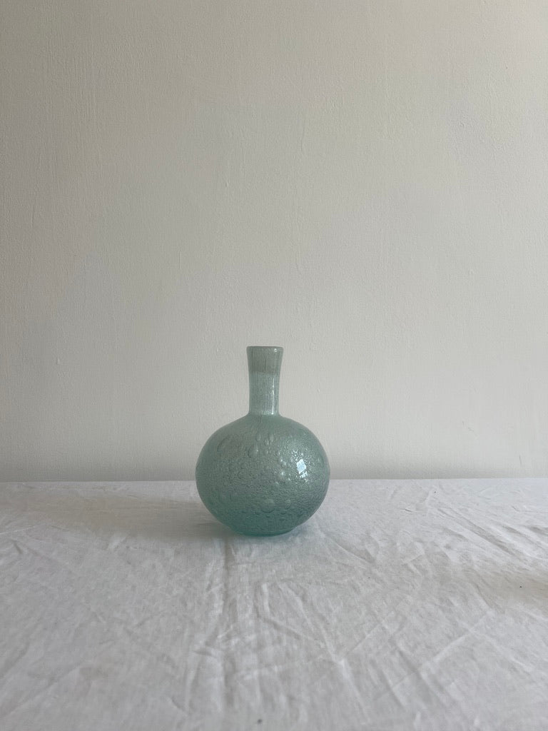 ART DECO 50'S SWEDISH BUBBLE GLASS VASE