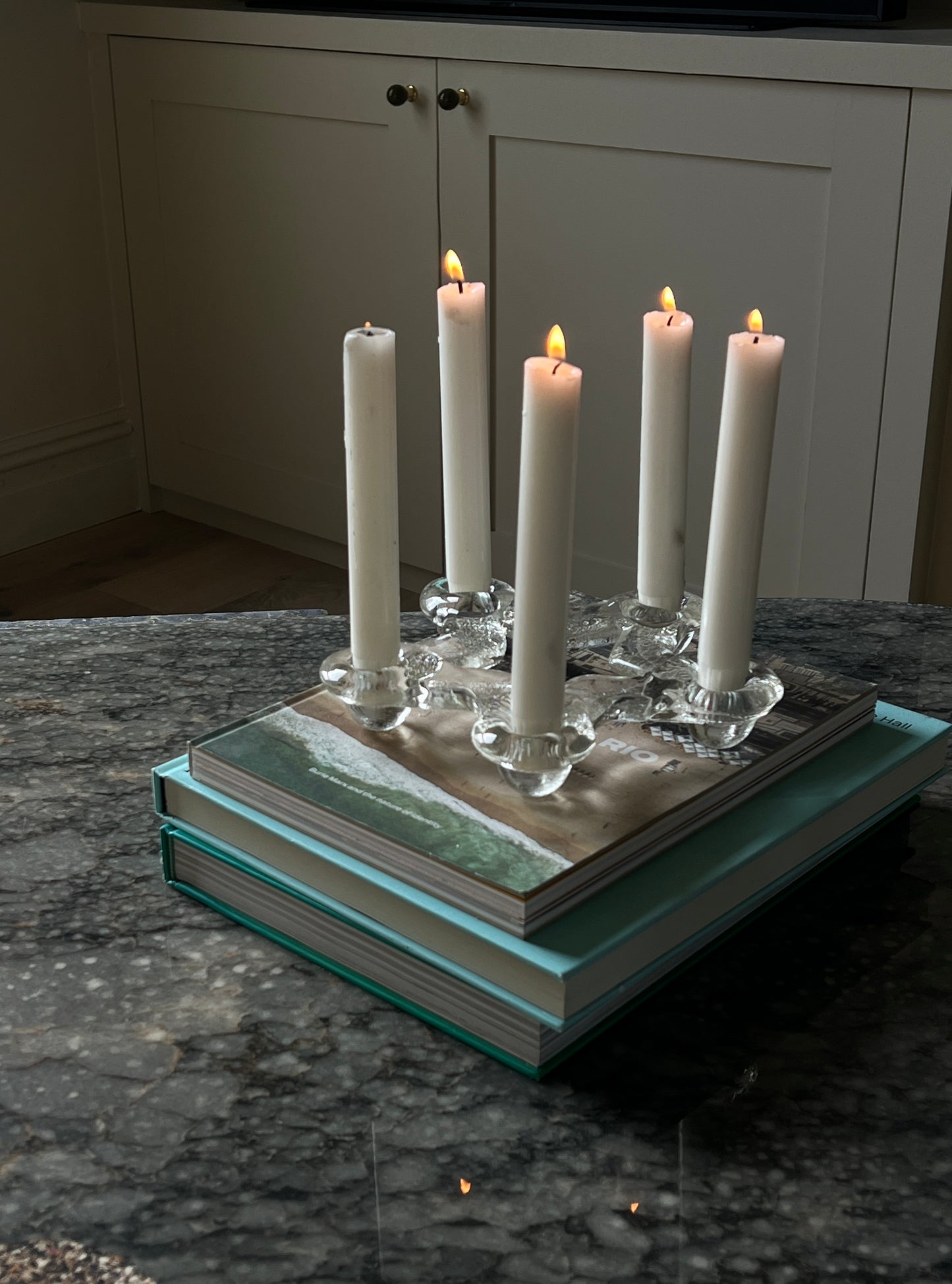 70S SWEDISH STAR CANDLE HOLDER