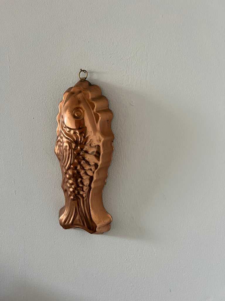 COPPER FISH WALL HANGING