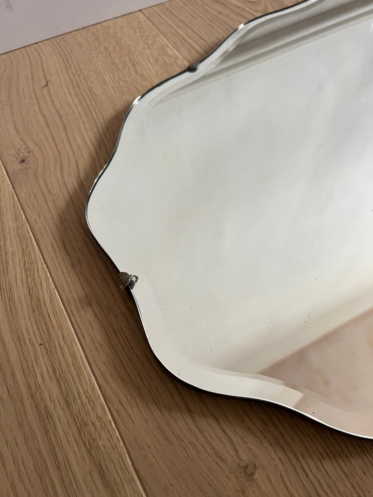 WAVY EDGE BEVELLED MIRROR