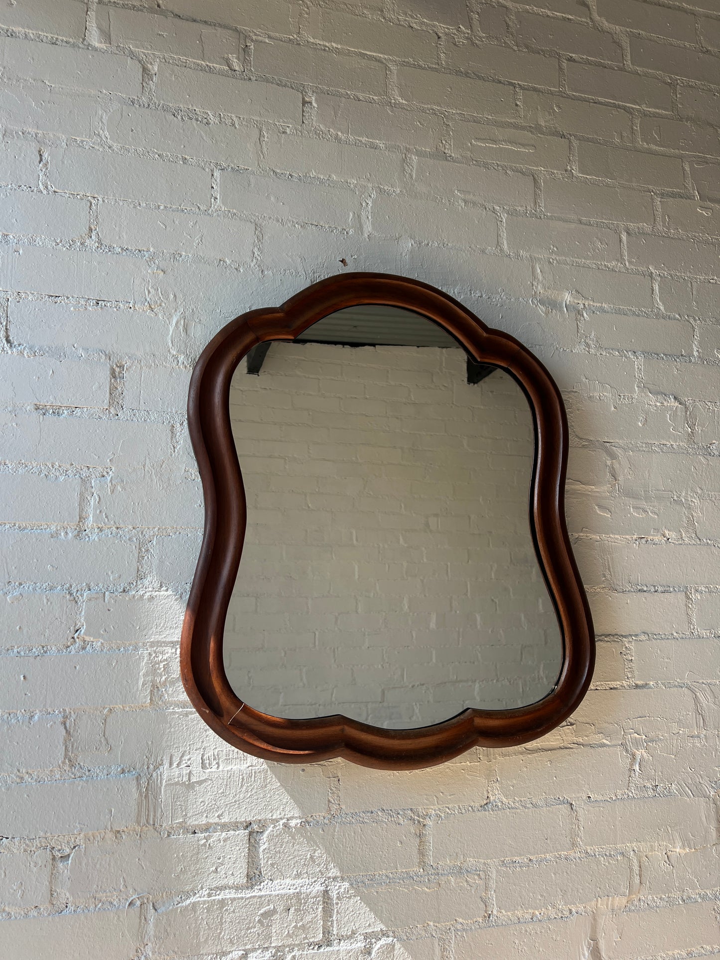 CURVED FRENCH MIRROR
