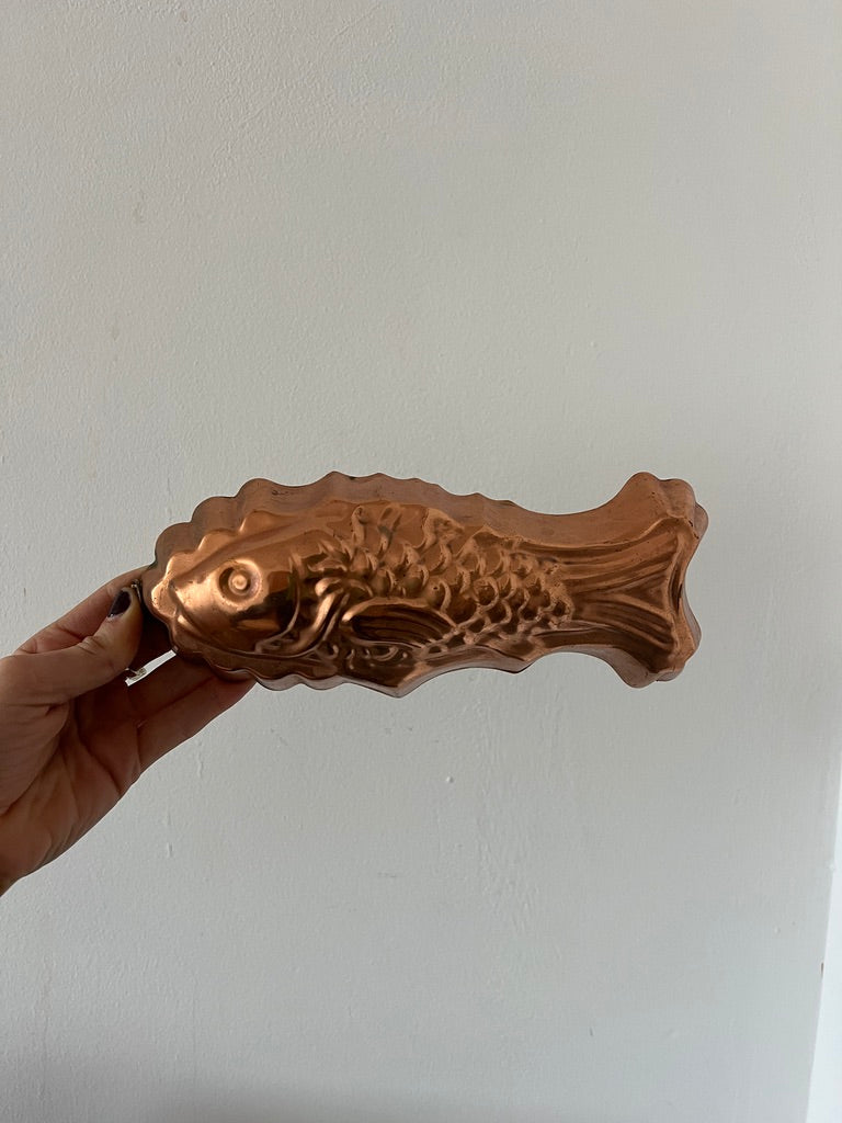 COPPER FISH WALL HANGING