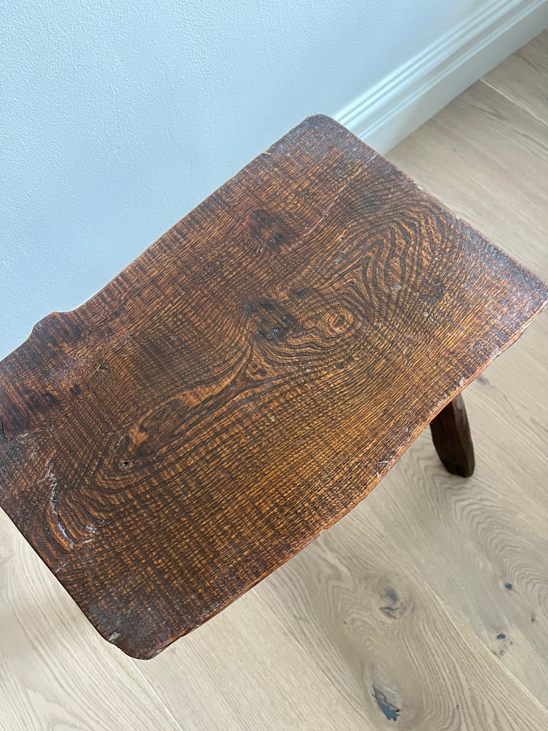FRENCH WOODEN STOOL