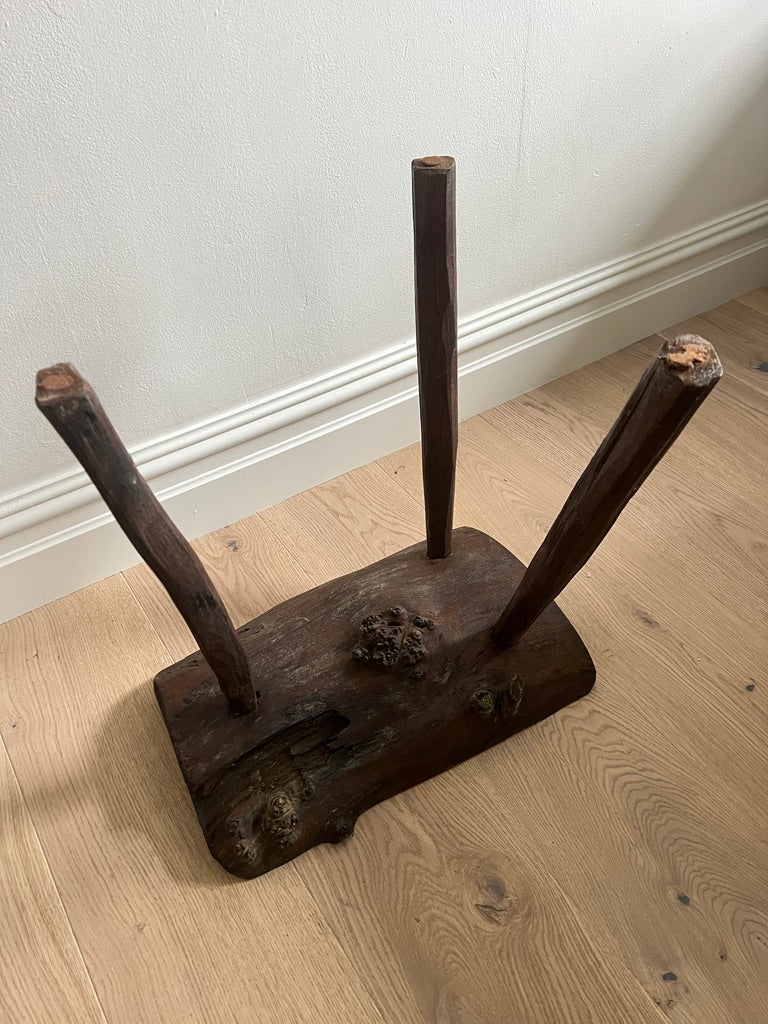 FRENCH WOODEN STOOL
