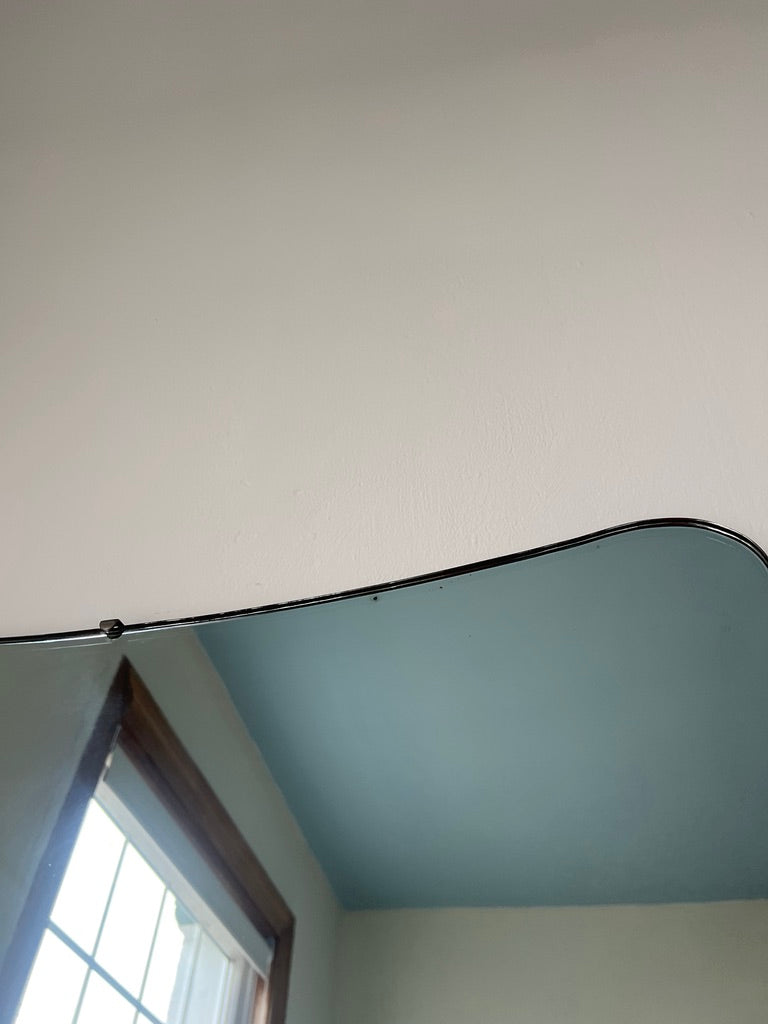 BEVELLED SCOOPED MIRROR
