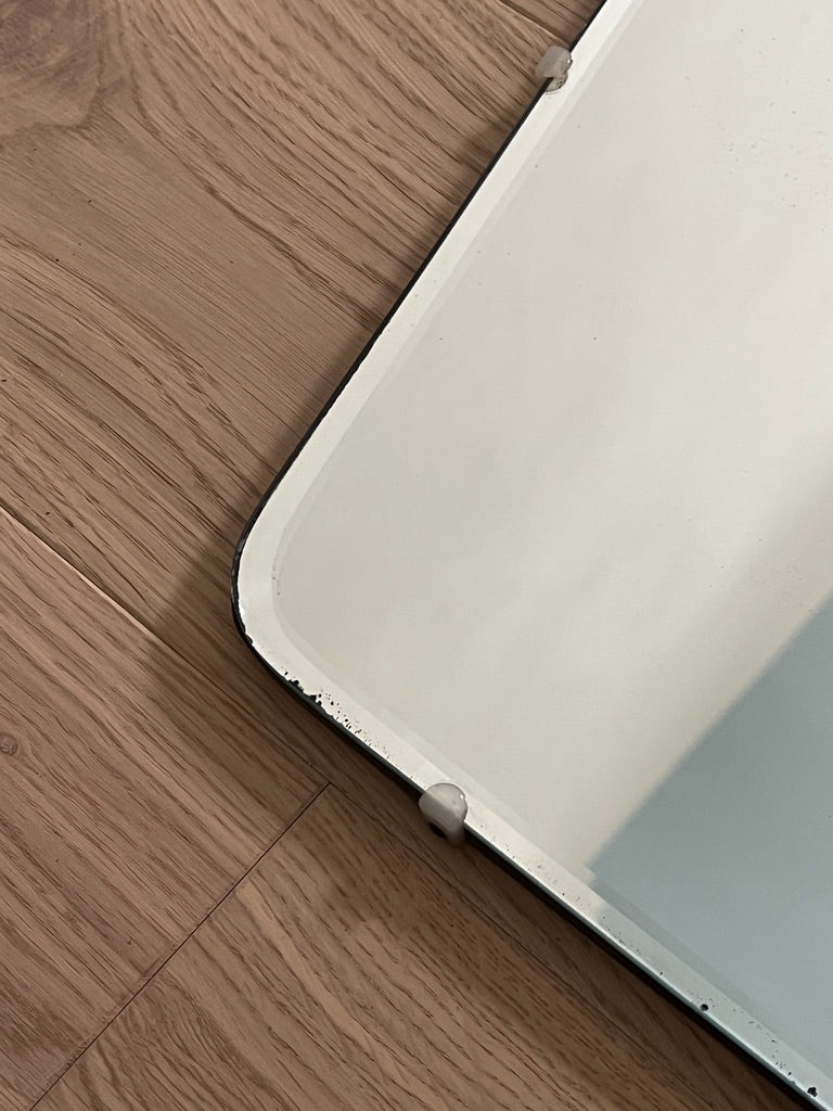 ART DECO THREE SECTIONED MIRROR