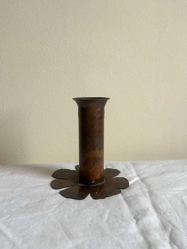CYCLINDER FLOWER METAL VASE