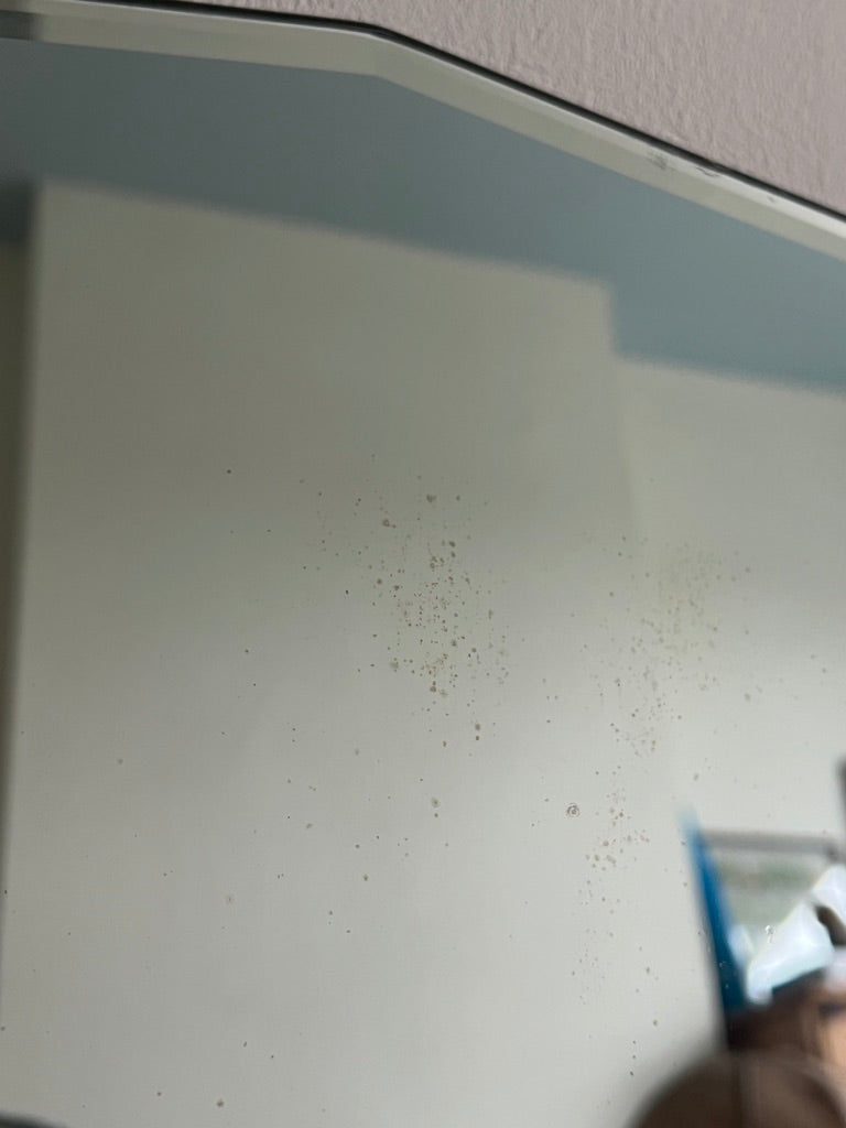 ART DECO THREE SECTIONED MIRROR