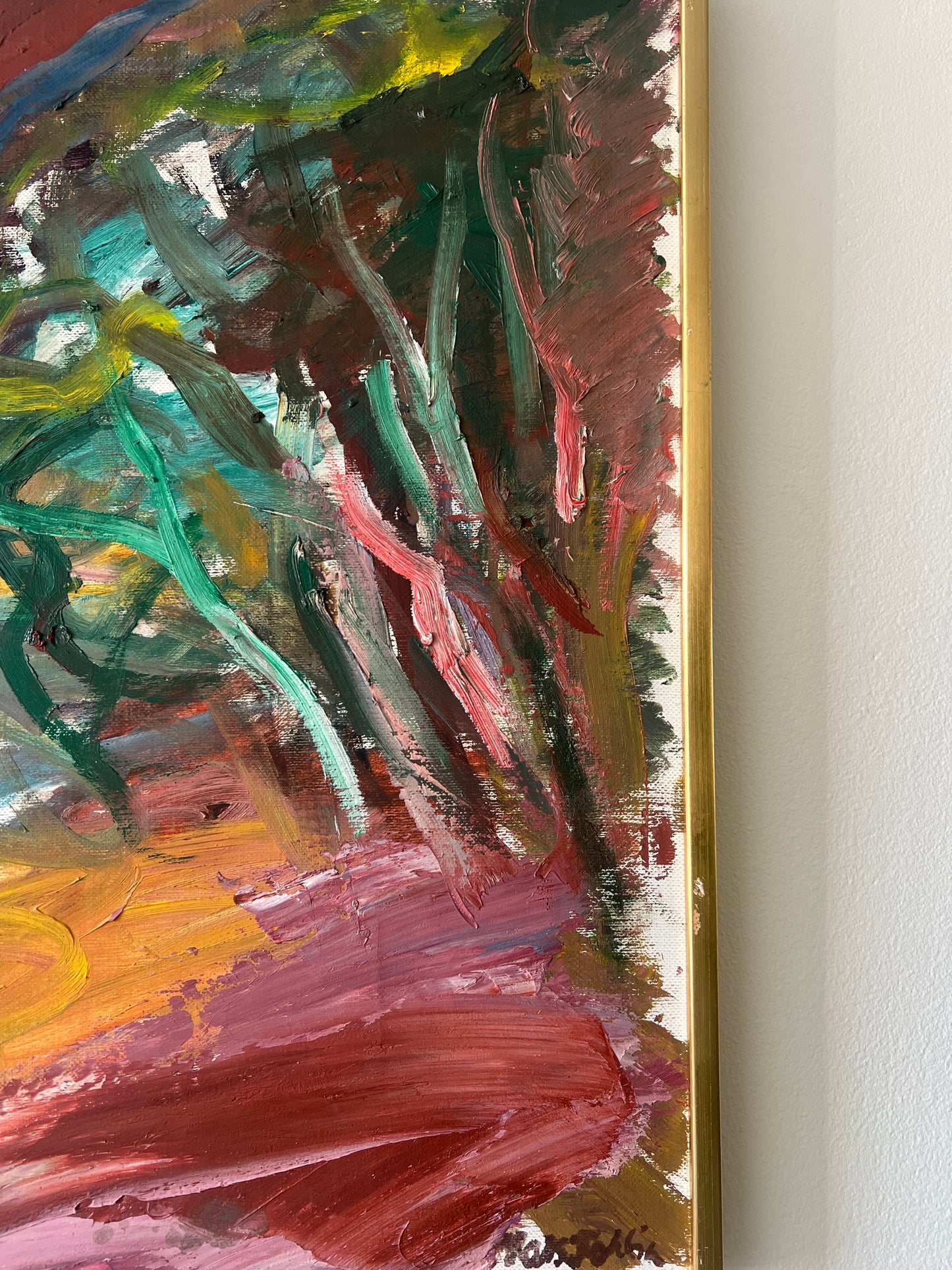 COLOURFUL OIL ABSTRACT