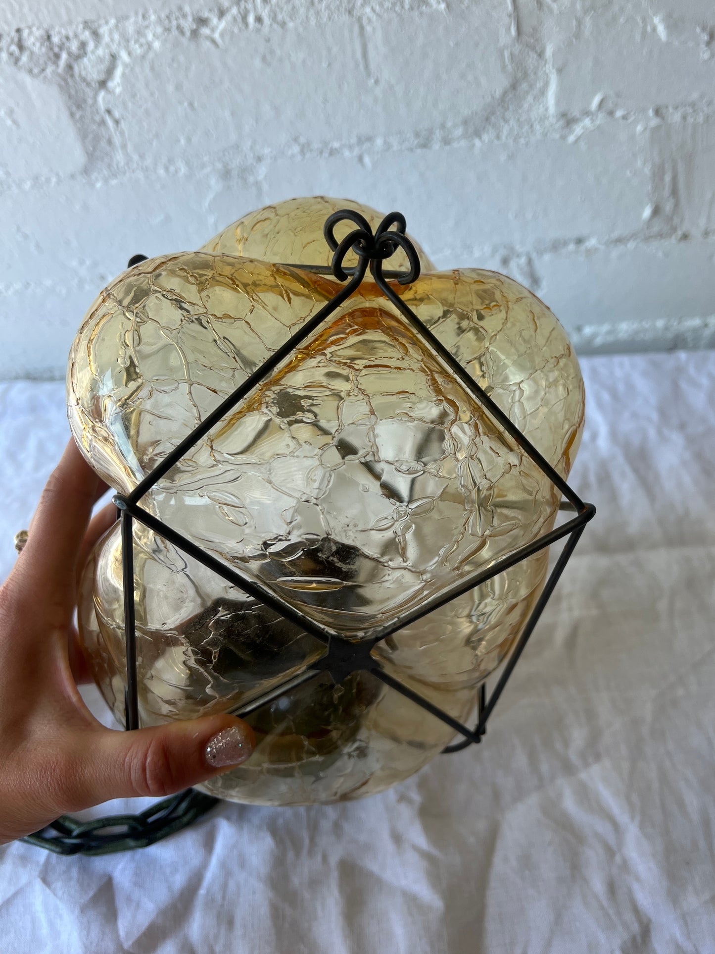 AMBER STAR LANTERN
