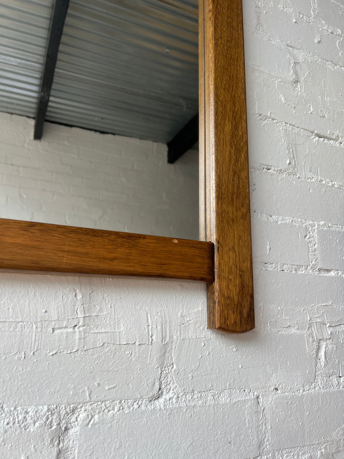 WOODEN BELGIUM MIRROR