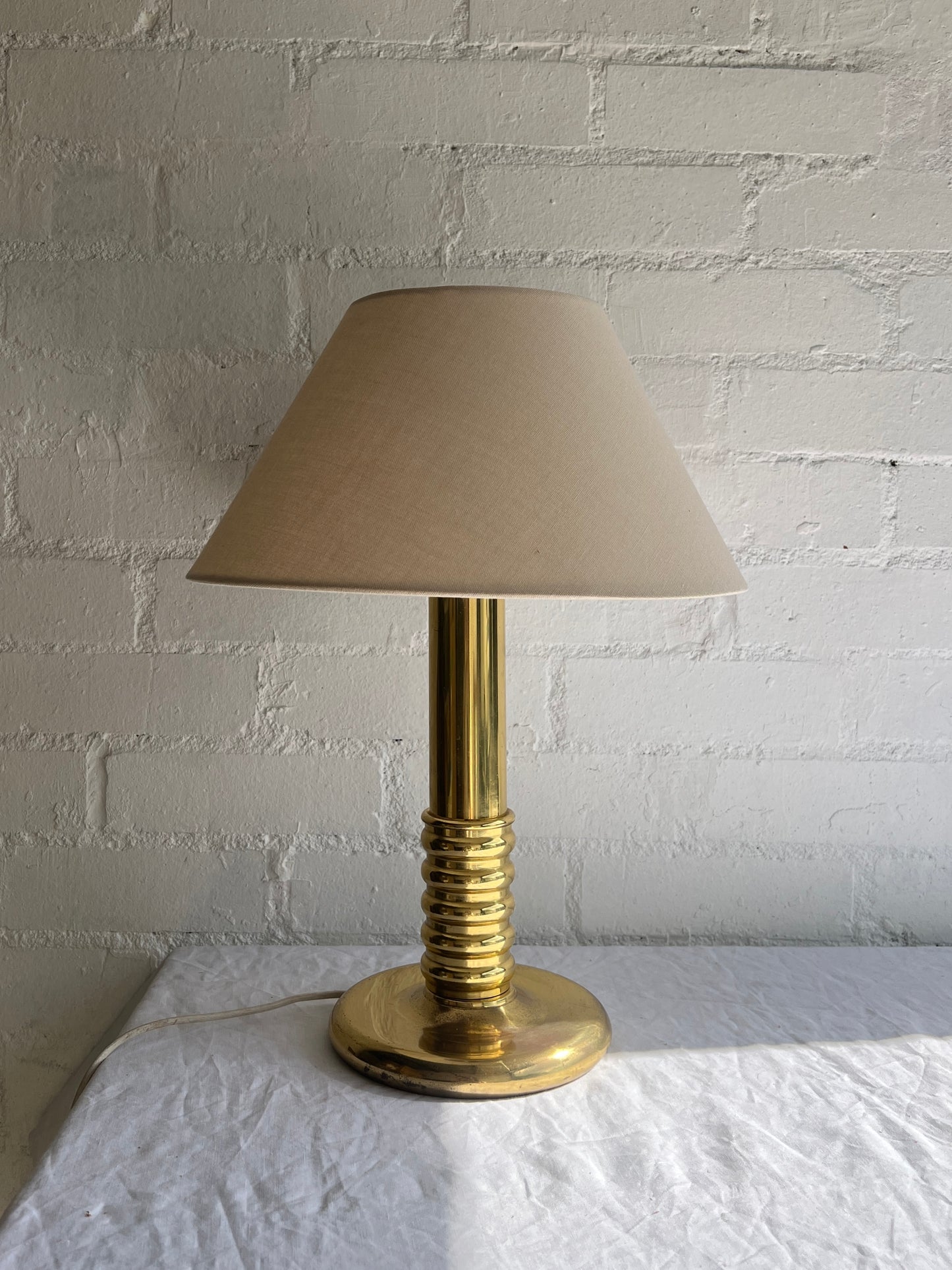 70S BRASS TABLE LAMP