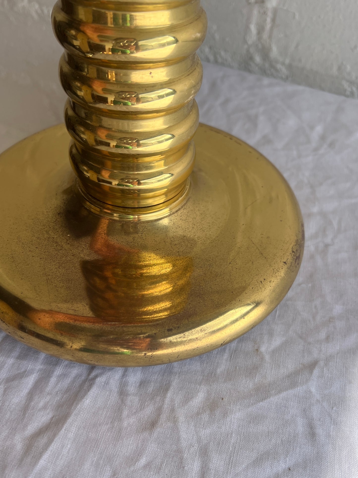 70S BRASS TABLE LAMP