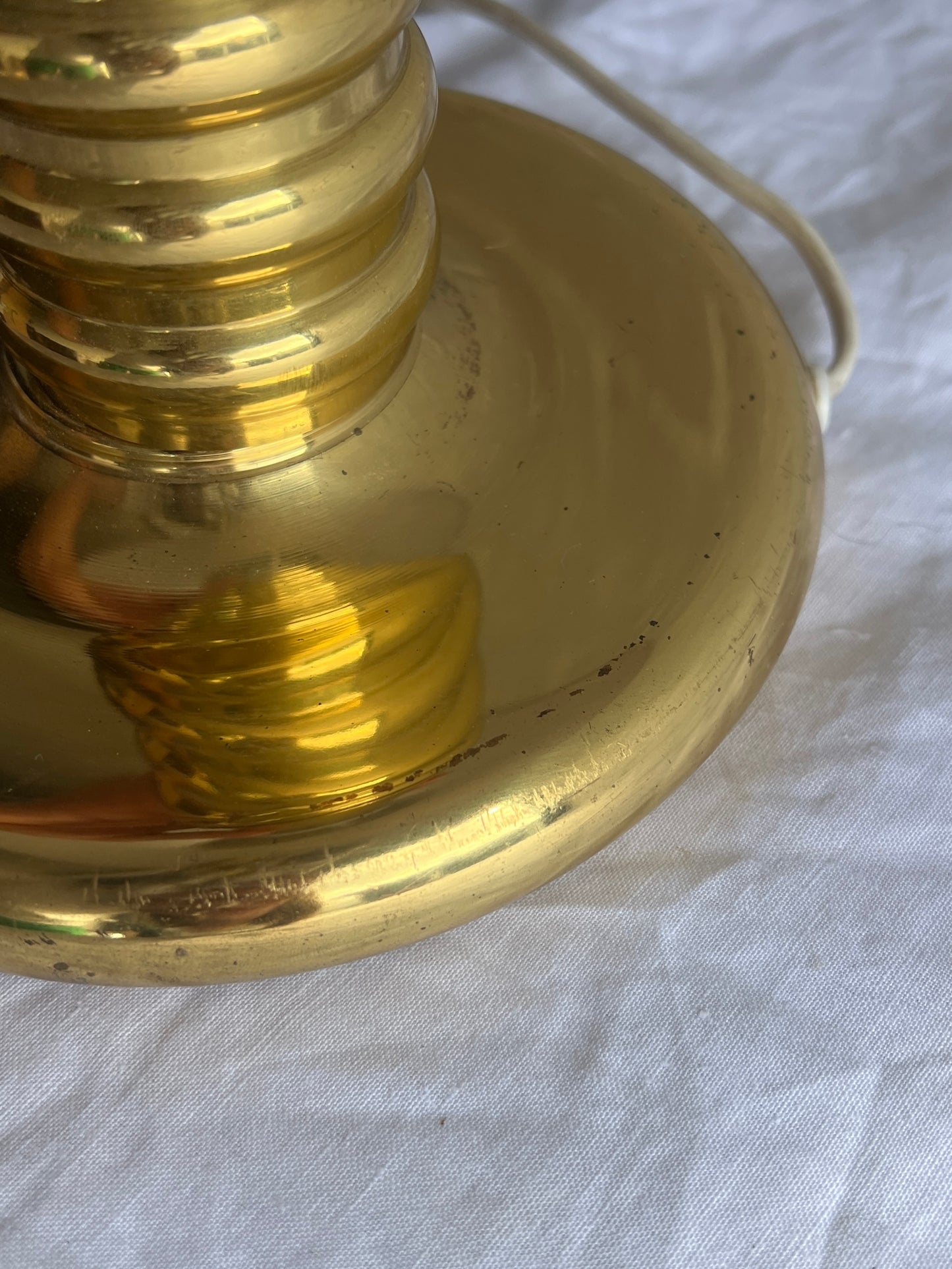 70S BRASS TABLE LAMP