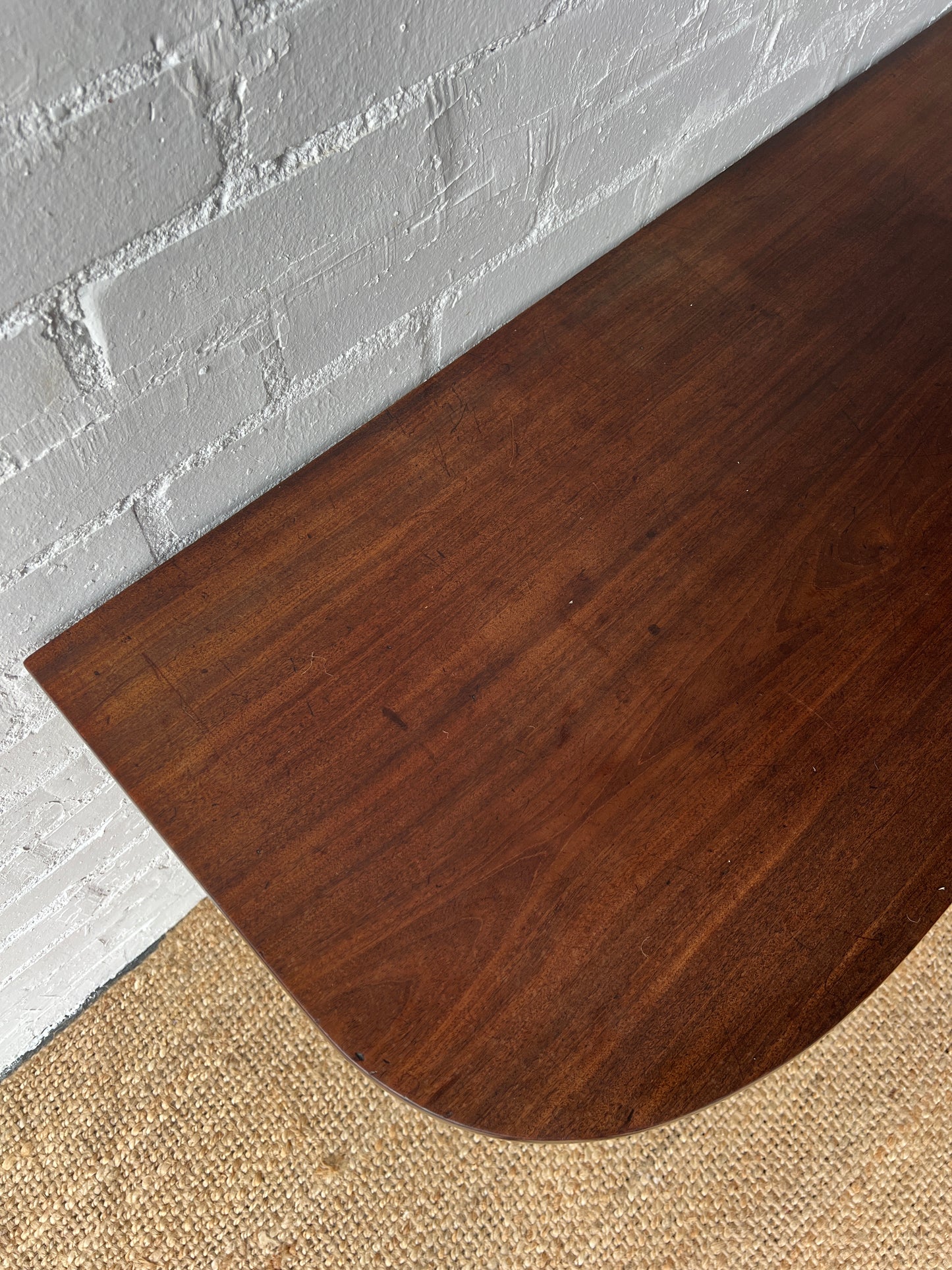 MAHOGANY HALLWAY CONSOLE TABLE