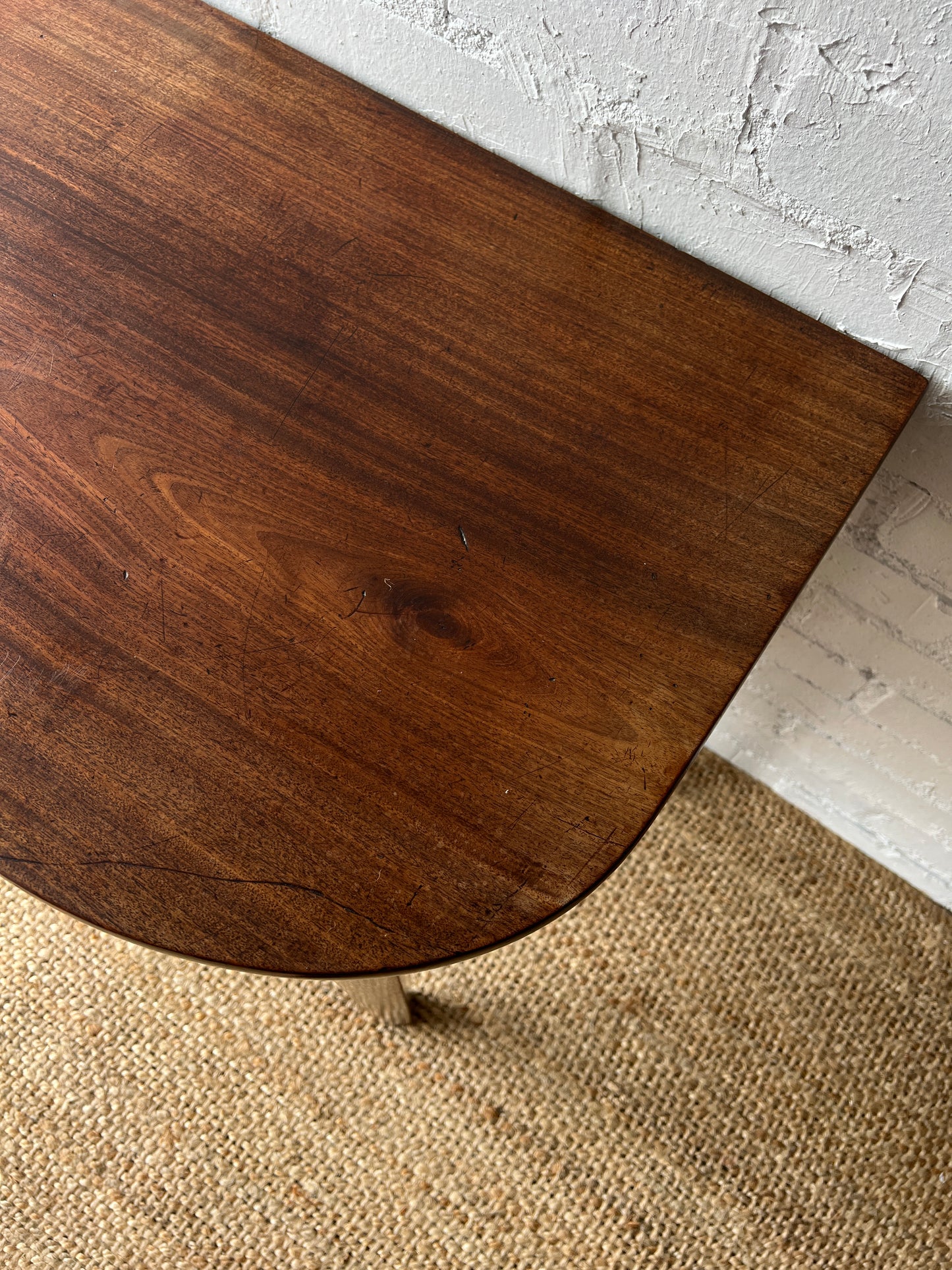 MAHOGANY HALLWAY CONSOLE TABLE