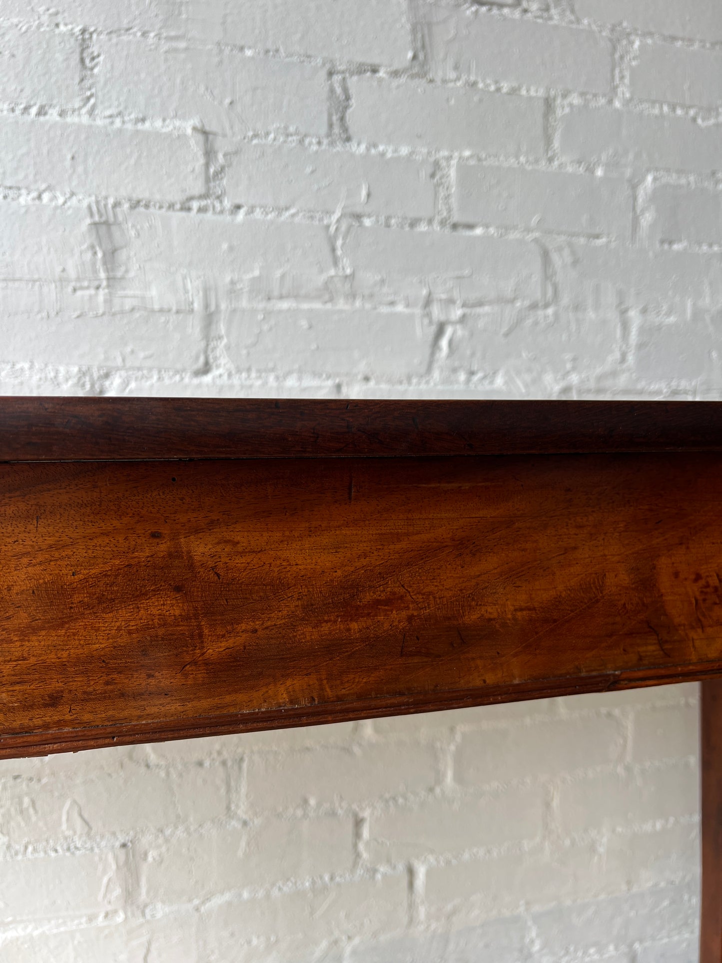 MAHOGANY HALLWAY CONSOLE TABLE