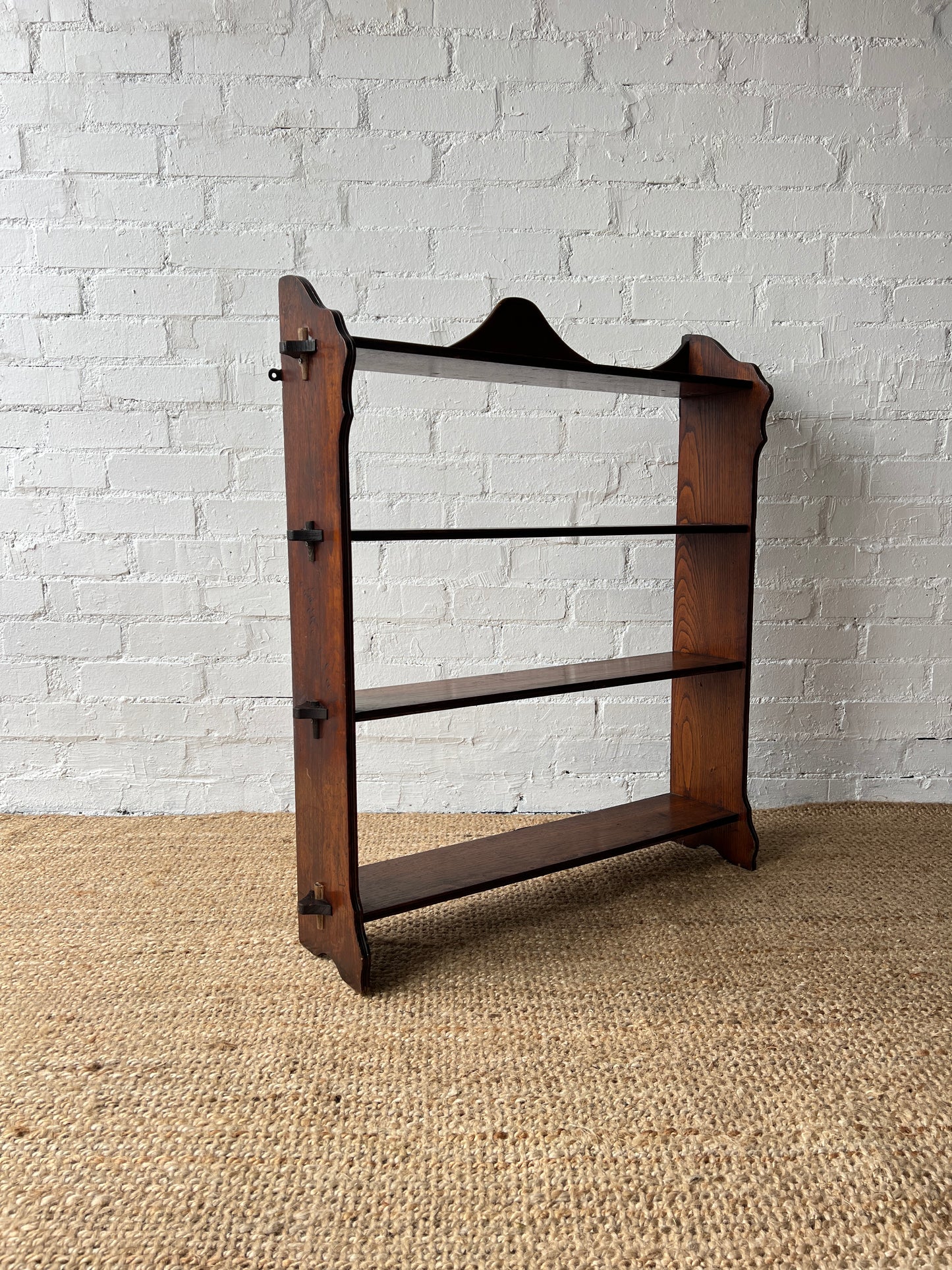OPEN BACK WALL MOUNTED BOOKCASE
