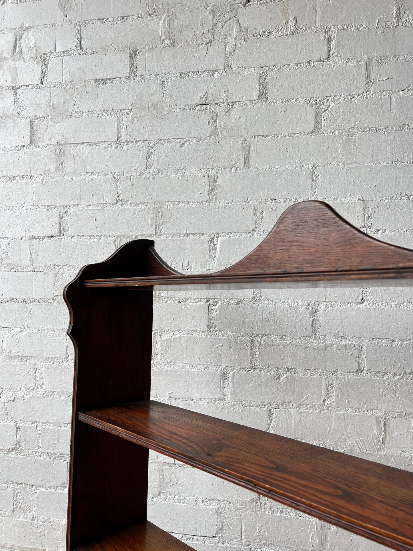 OPEN BACK WALL MOUNTED BOOKCASE