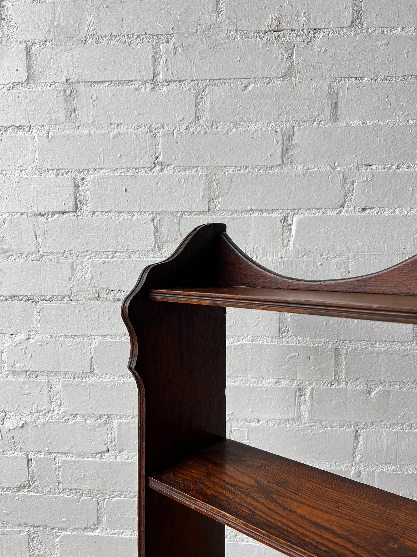 OPEN BACK WALL MOUNTED BOOKCASE