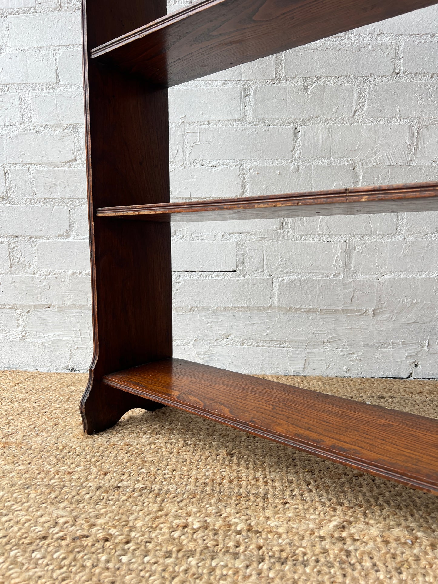 OPEN BACK WALL MOUNTED BOOKCASE