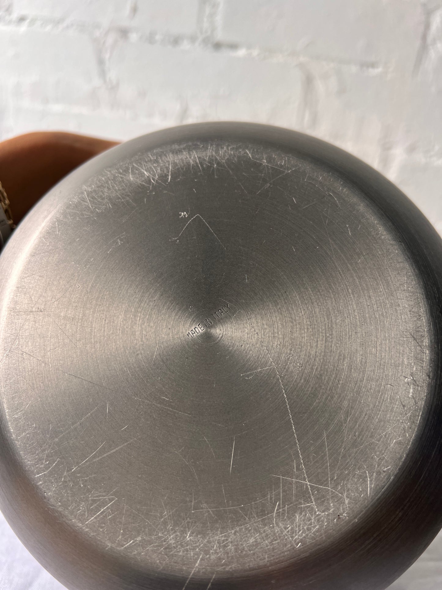 70S CHROME PEAR ICE BUCKET