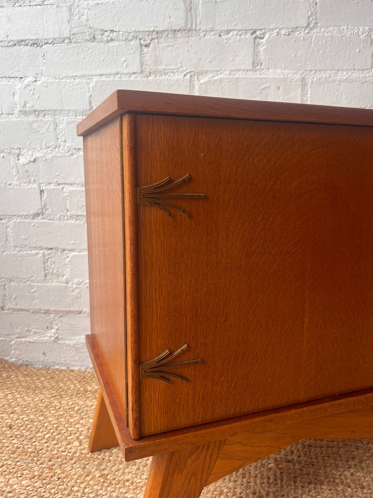 LEAF MOTIF BEDSIDE TABLES