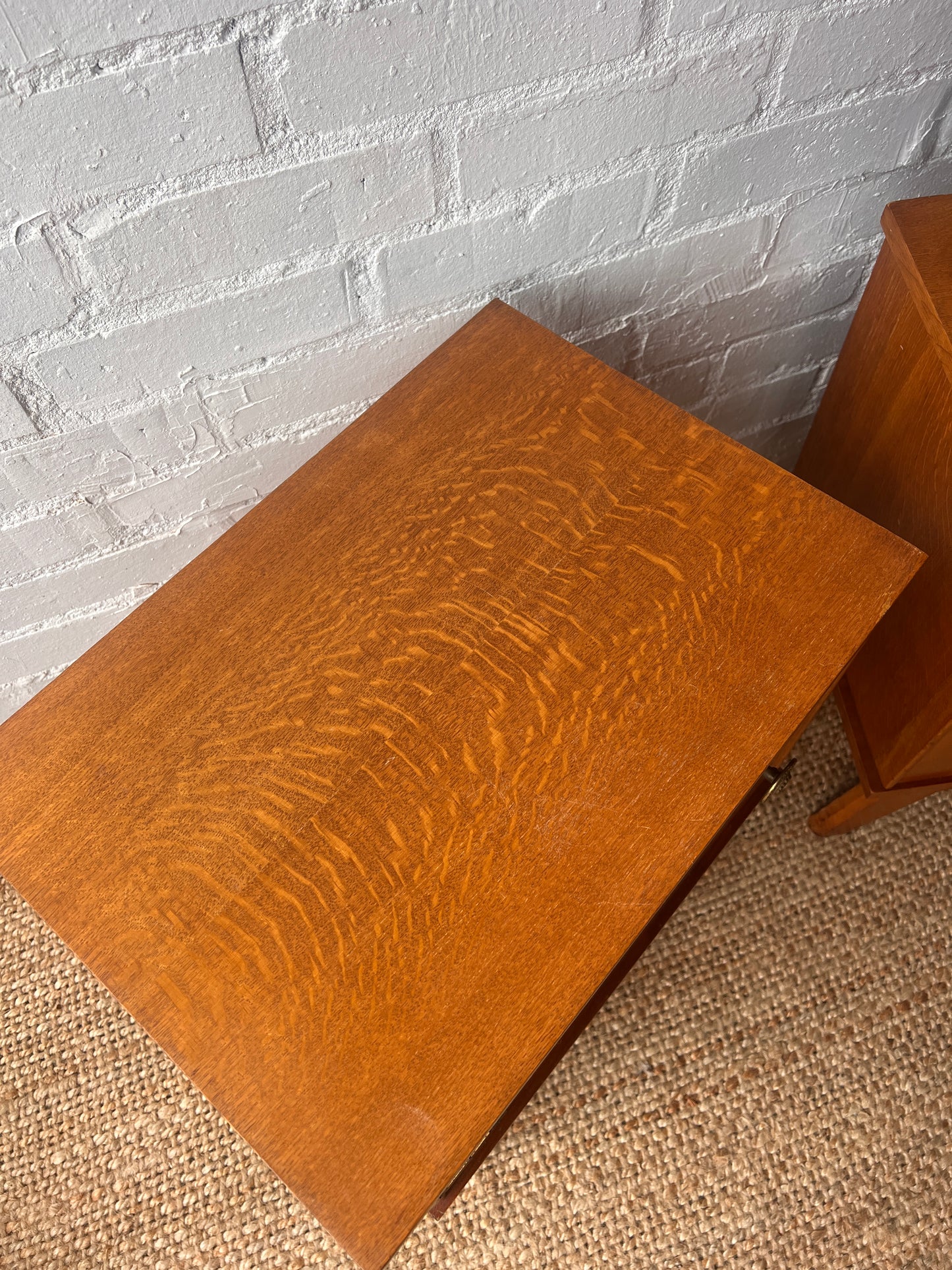 LEAF MOTIF BEDSIDE TABLES