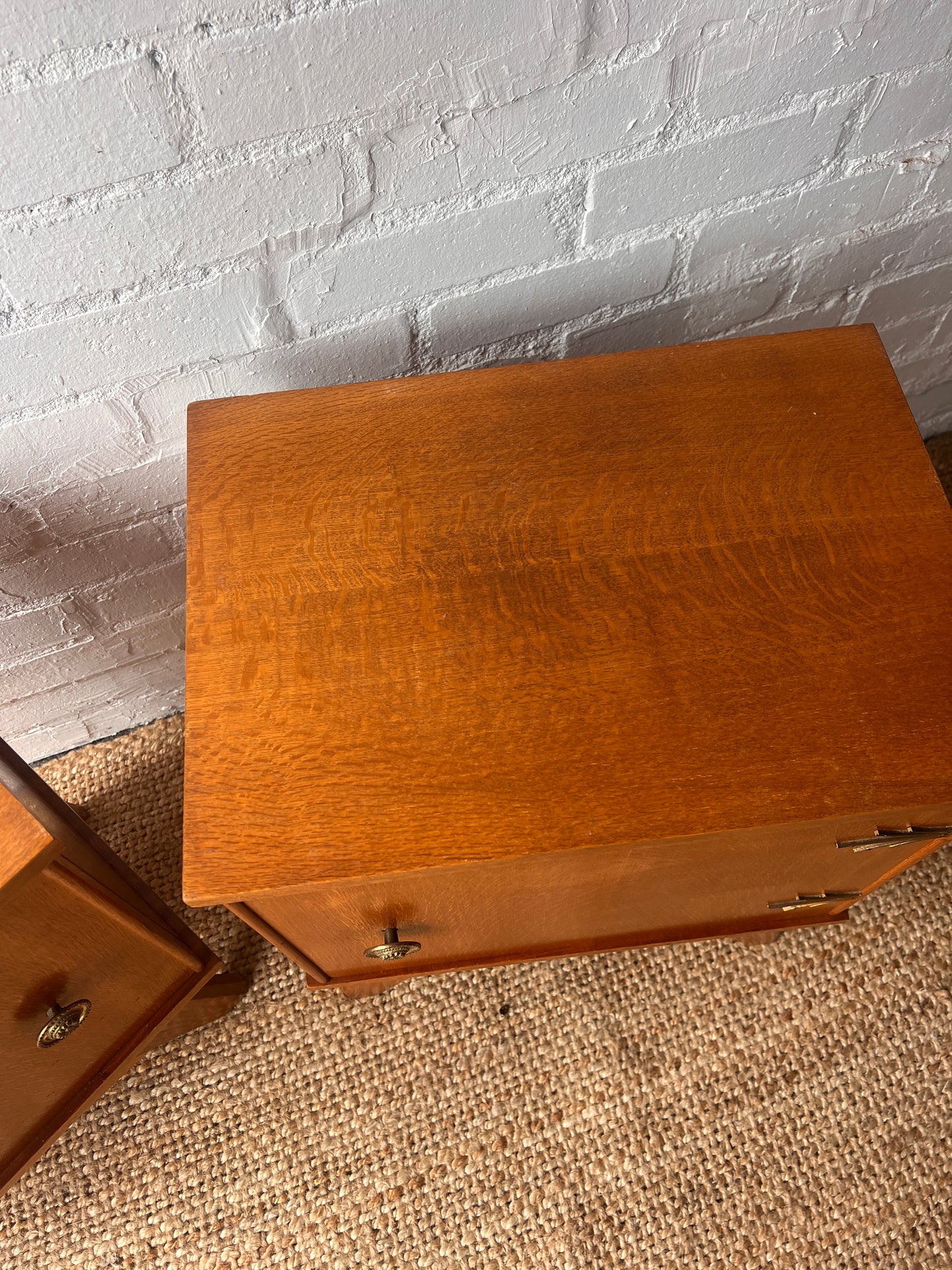 LEAF MOTIF BEDSIDE TABLES