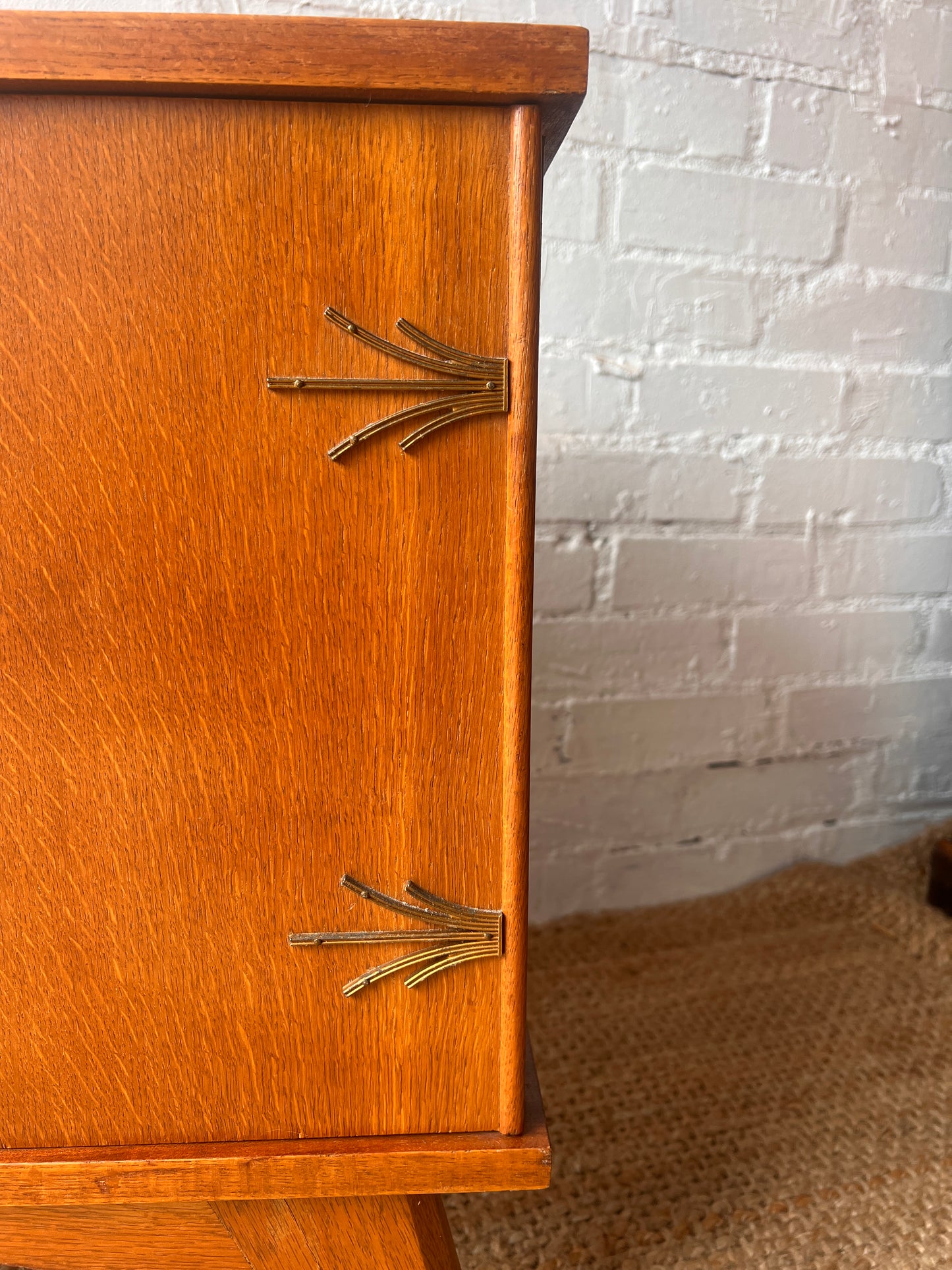 LEAF MOTIF BEDSIDE TABLES