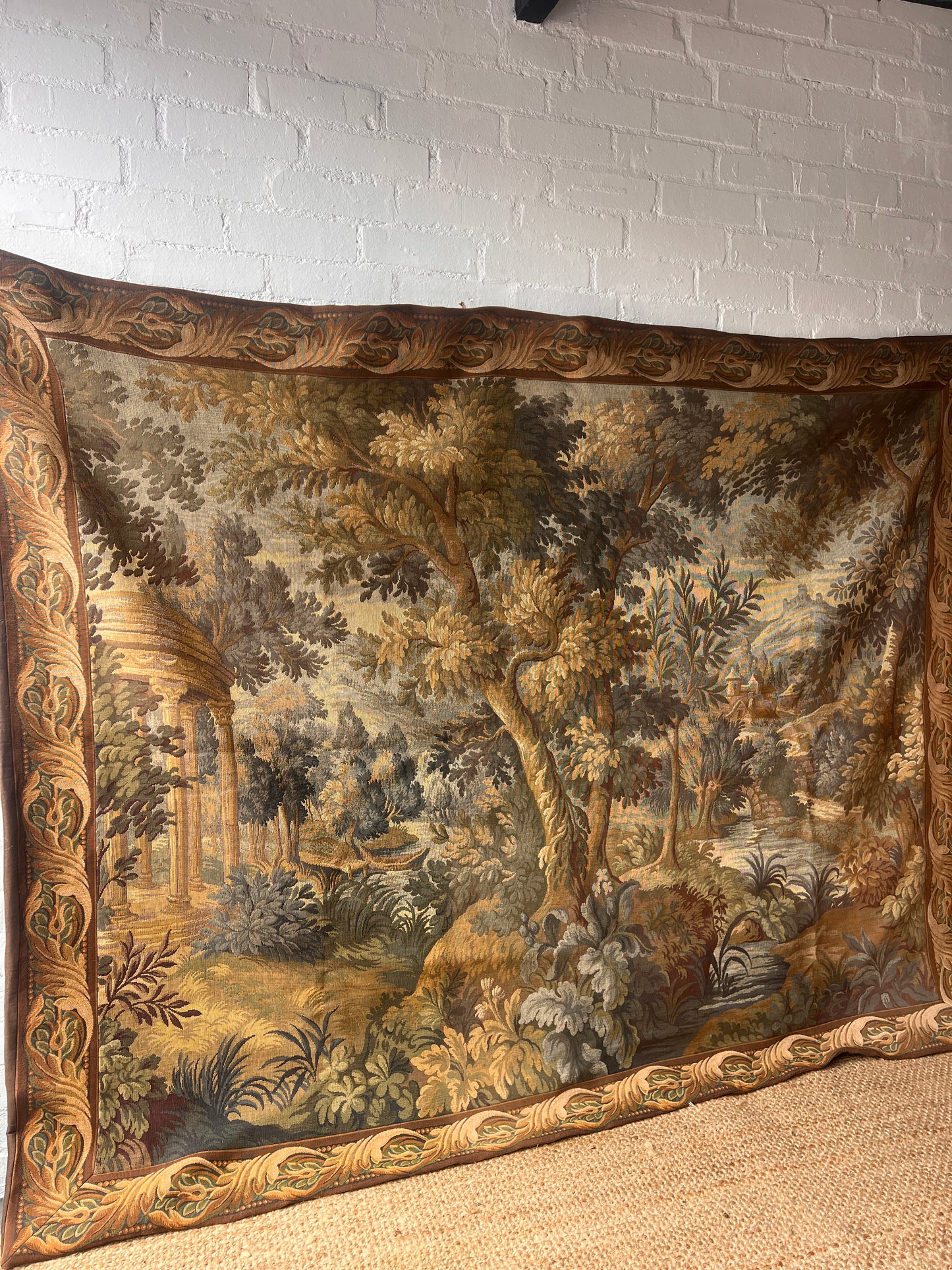 LARGE FRENCH HANGING TAPESTRY
