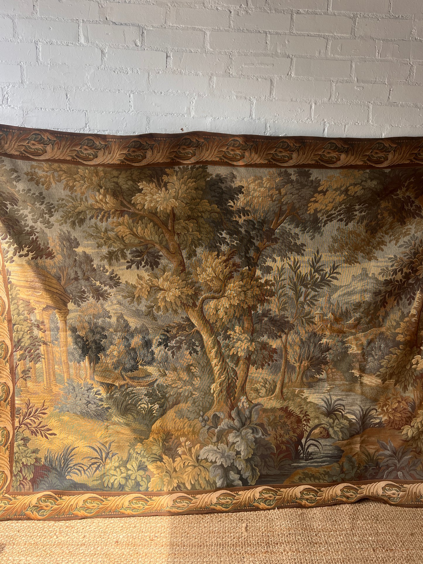 LARGE FRENCH HANGING TAPESTRY