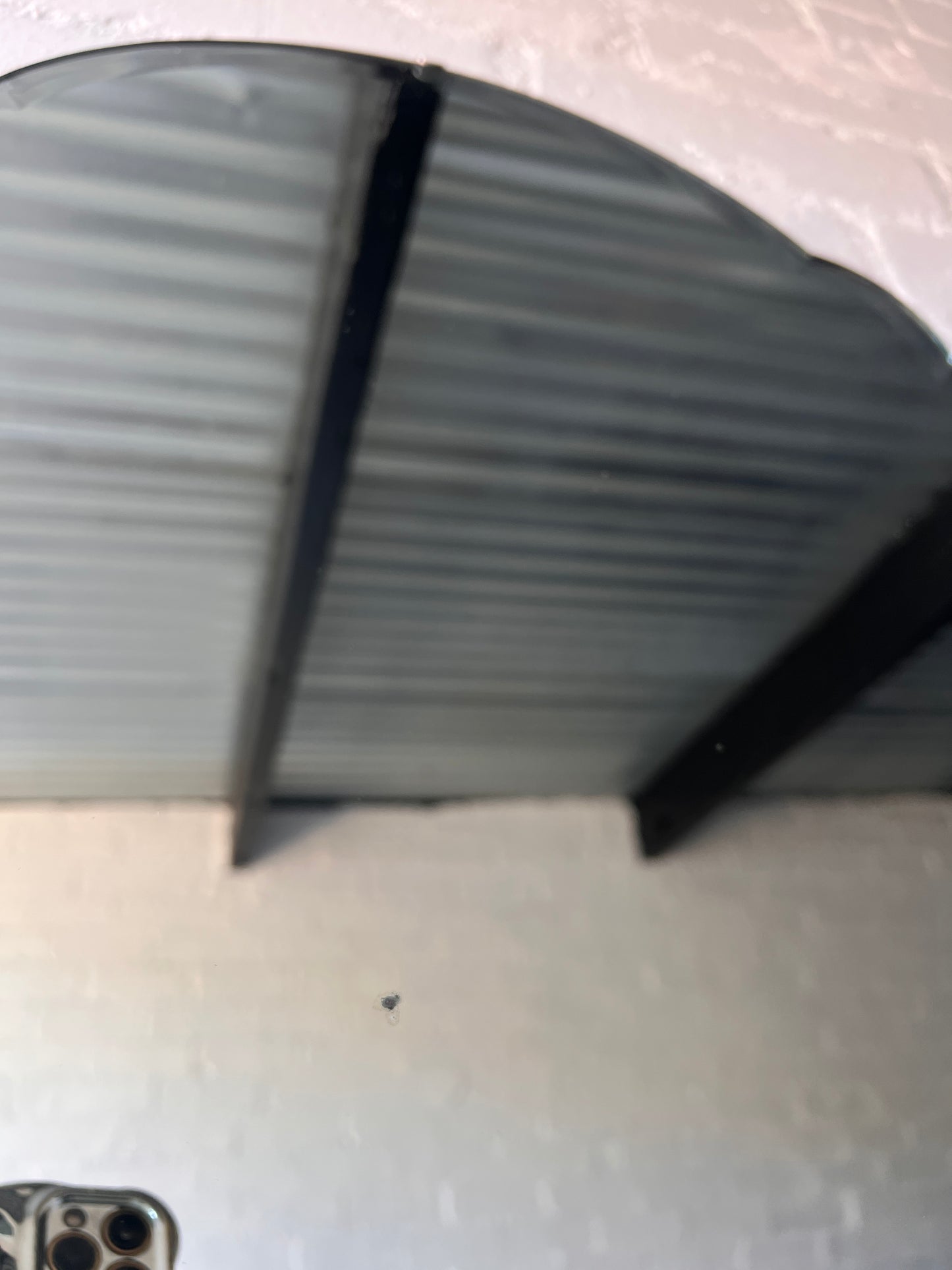 ART DECO BEVELLED EDGE ARCH MIRROR